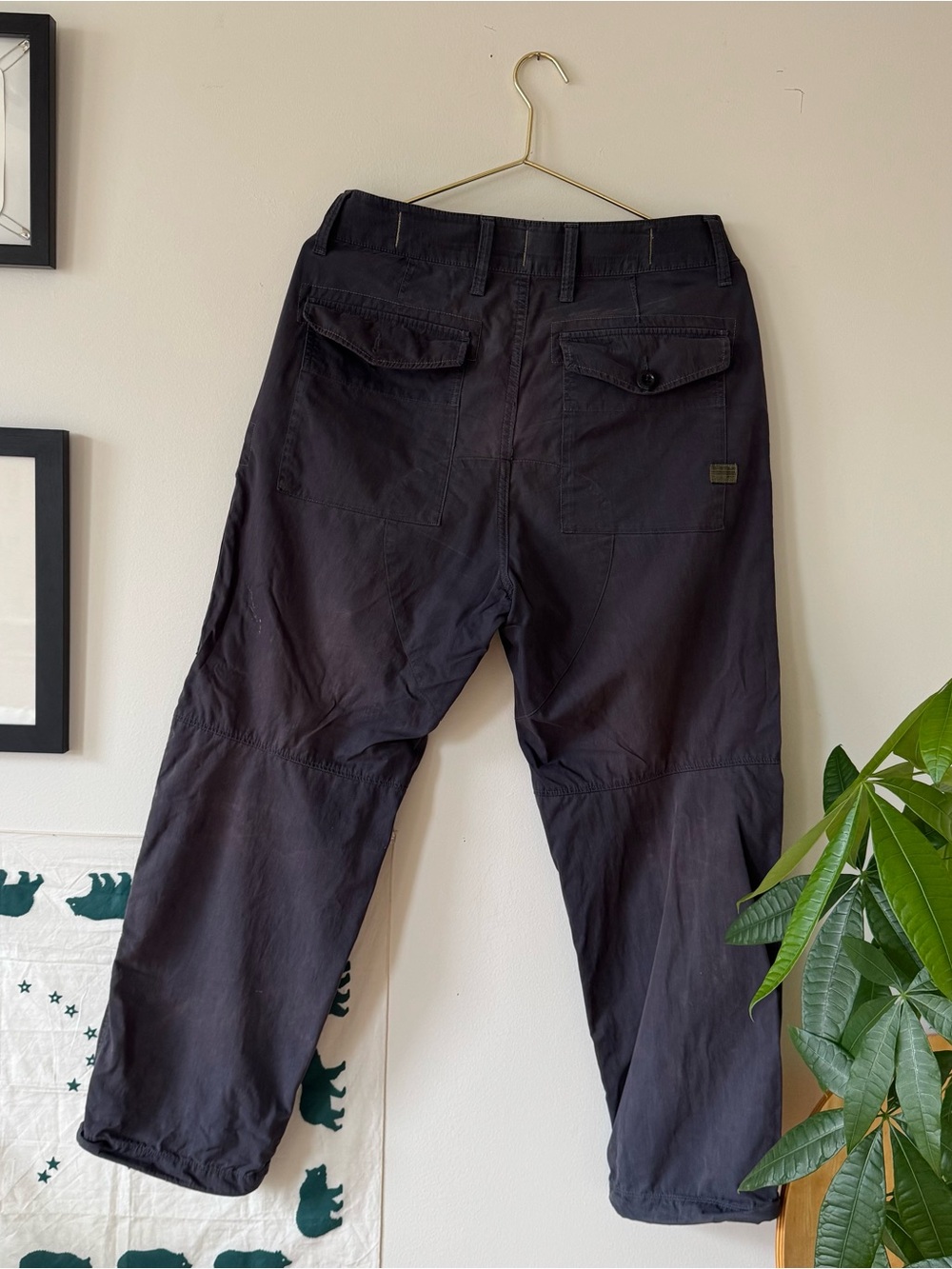 G-Star Men's Navy Utility Pants